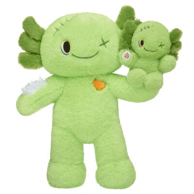 Zombie Axolotl Soft Toy with Build-A-Bear Mini Bean®