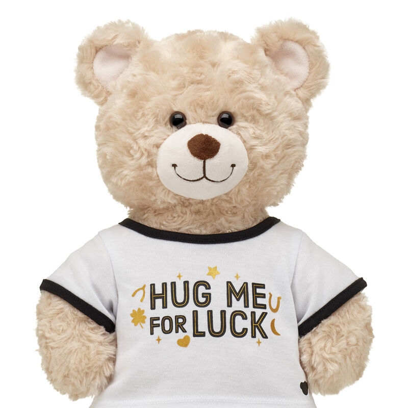 Online Exclusive "Hug Me for Luck" T-Shirt - Build-A-Bear Workshop&reg;