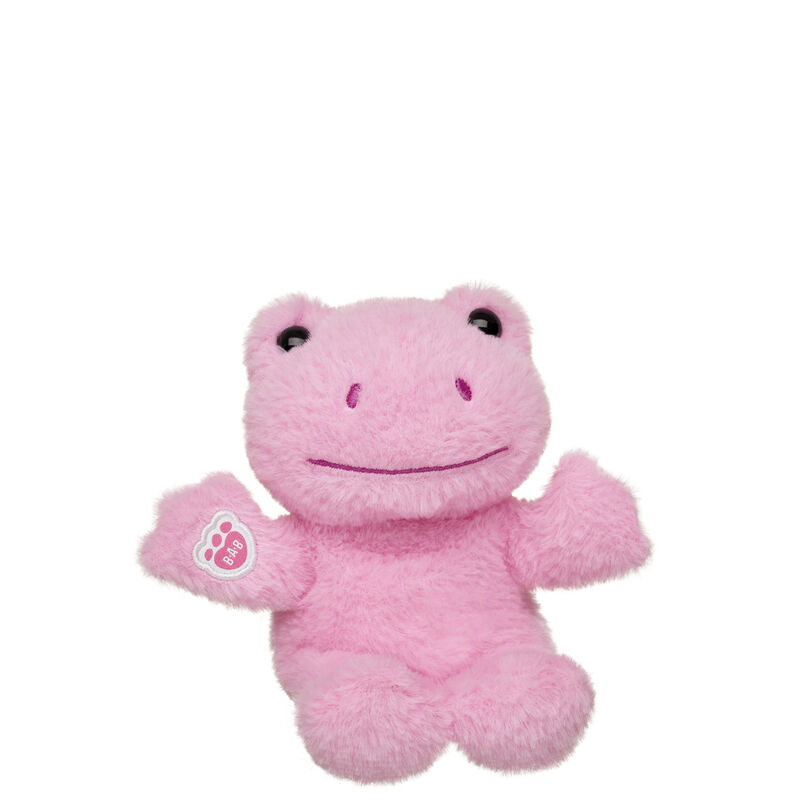 Mini Beans Spring Pink Frog Stuffed Animal - Build-A-Bear Workshop&reg;