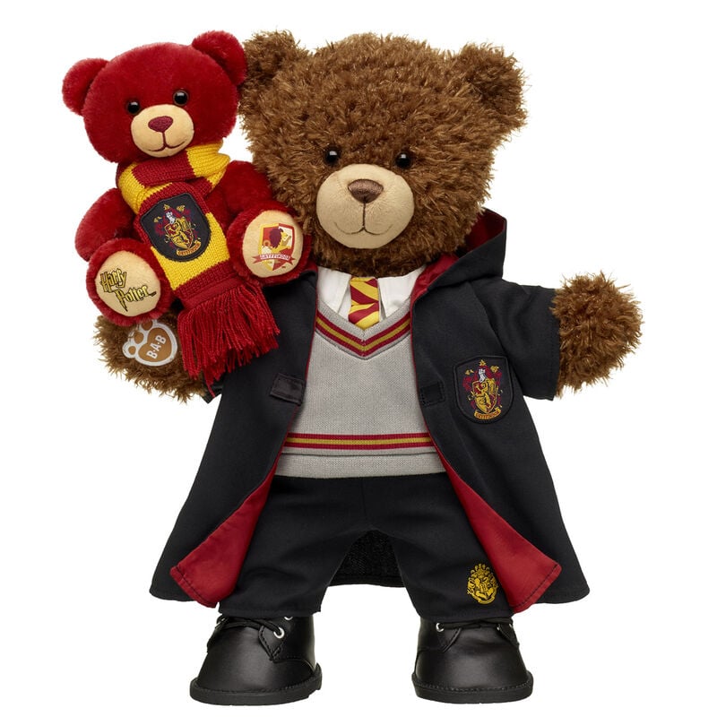 HARRY POTTER™ Teddy Bear and GRYFFINDOR™ Mini Teddy Bear - Build-A-Bear Workshop®