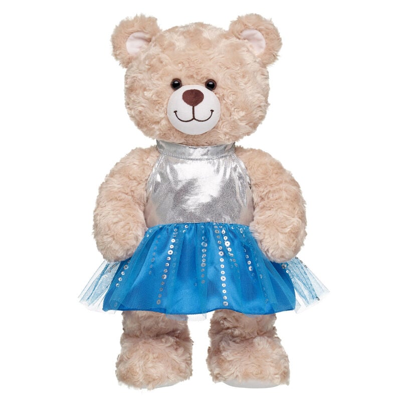 Silver & Blue Dress | Build-A-Bear