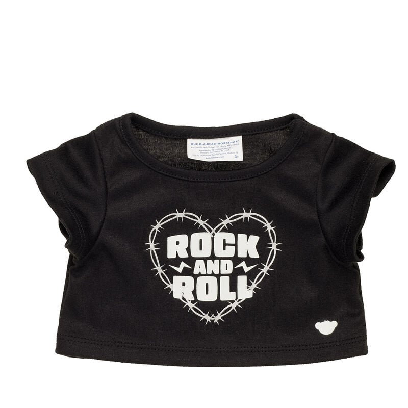 Online Exclusive Rock and Roll T-Shirt for Plush Toys - Build-A-Bear Workshop®