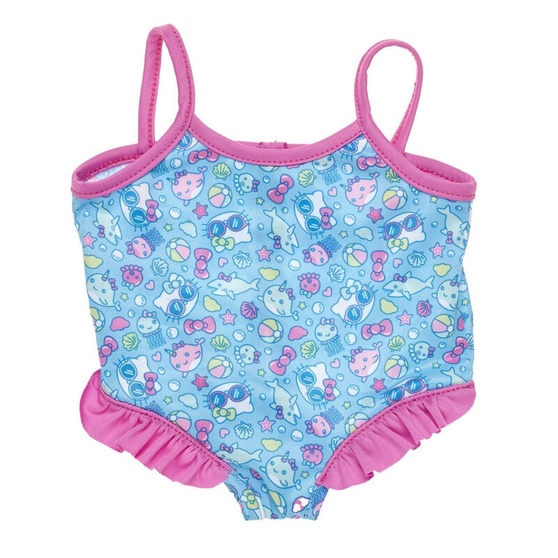 Sanrio&reg; Hello Kitty&reg; Summer Waves Swimsuit - Build-A-Bear Workshop&reg;