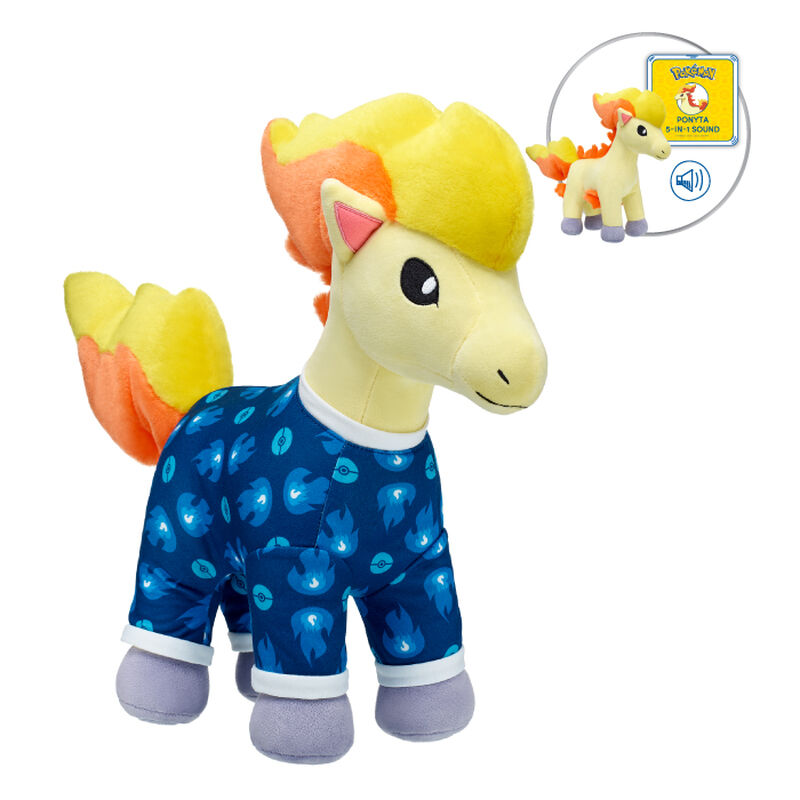 Peluche Pokémon Ponyta con sonido 5 en 1