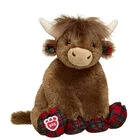 Tartan Highland Cow Soft Toy