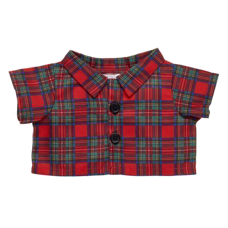 Tartan Shirt for Stuffed Animals - Build-A-Bear Workshop&reg;