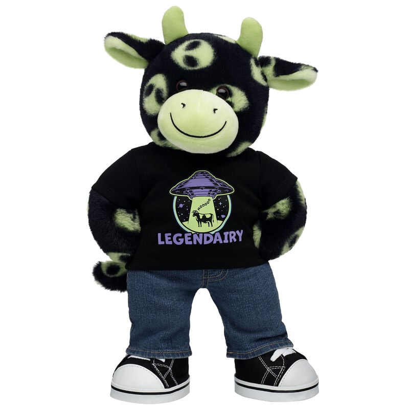 Alien Cow Stuffed Animal plush by Build-A-Bear