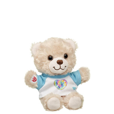 Build-A-Bear Mini Beans&reg; Tie-Dye Heart T-Shirt