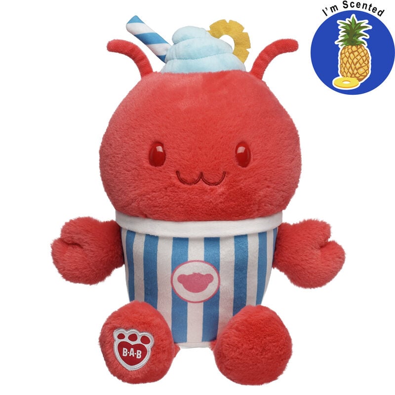 Fruit Punch Lobster Slushie Plushie Scented Gift Set plush by Build-A-Bear