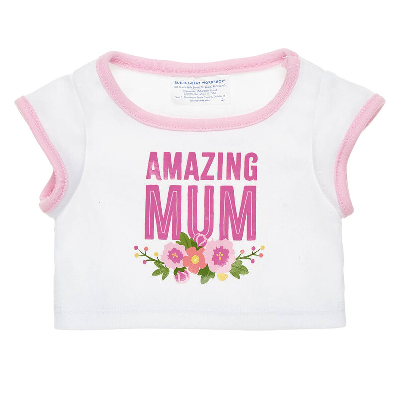 Amazing Mum T-Shirt for Soft Toys - Build-A-Bear Workshop&reg;