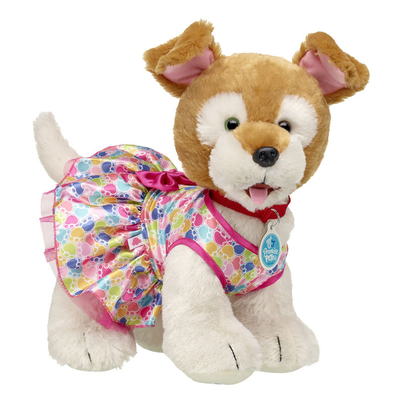 Promise Pets™ Brown ‘n’ White Puppy Soft Toy Gift Set BuildABear®