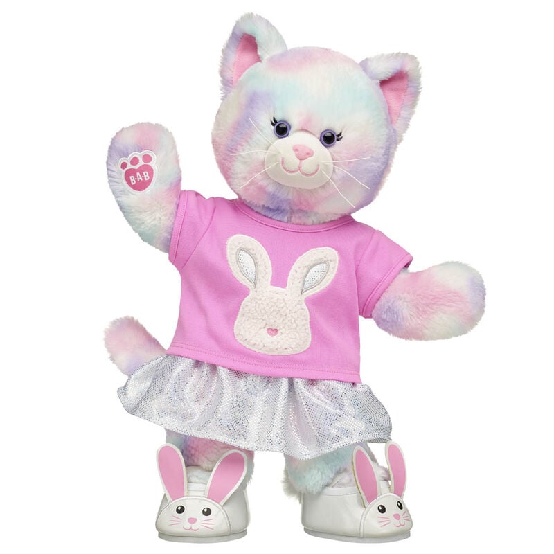 Pastel Swirl Kitty Soft Toy Spring Gift Set - Build-A-Bear Workshop®