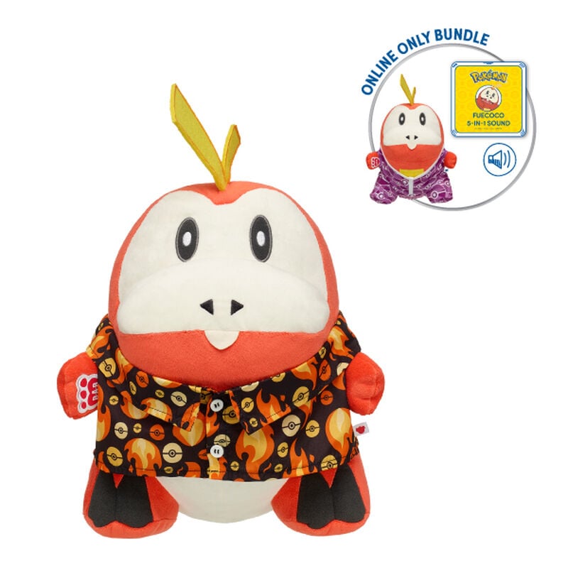 Online-Only Pok&eacute;mon Fuecoco Plush Toy Gift Set - Build-A-Bear Workshop&reg;