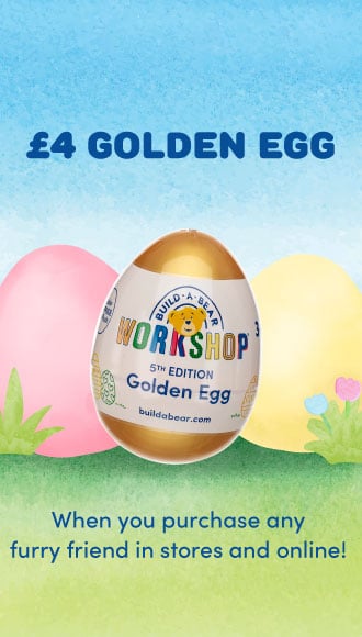 &pound;4 Golden Egg with purchase of furry friend