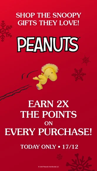 Today Only: Double Points on Peanuts