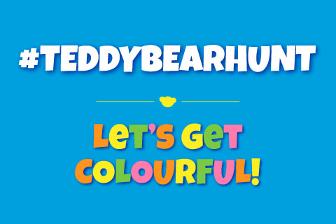 Teddy Bear Hunt - Let's Get Colorful - Colored text
