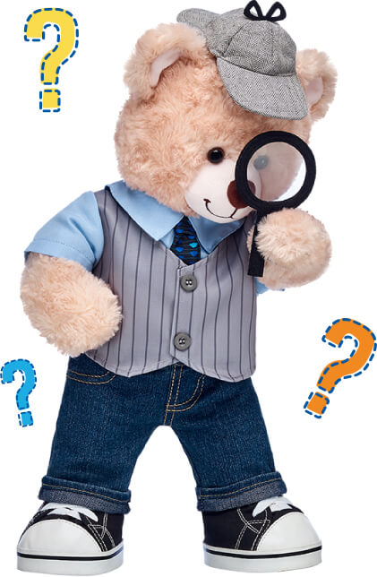 Bear With Magnifying Glass