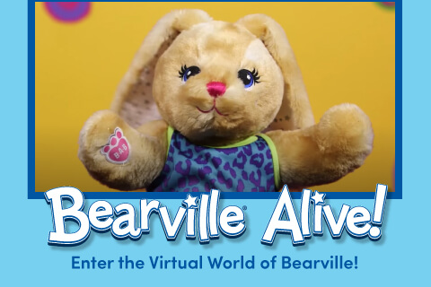 Bearville Alive: Enter the virutal world - Stuffed bunny bear