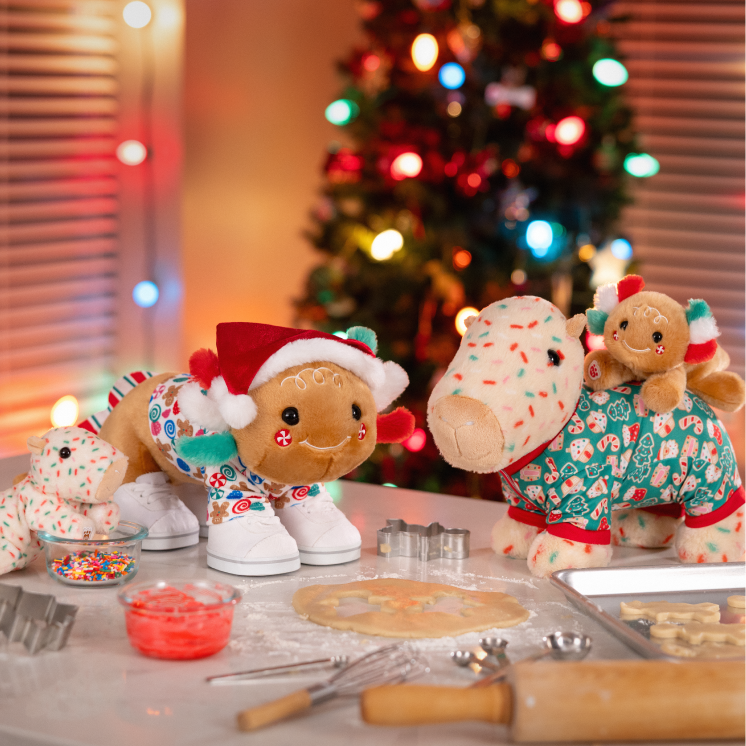 Christmas Build A Bear Mini Bean