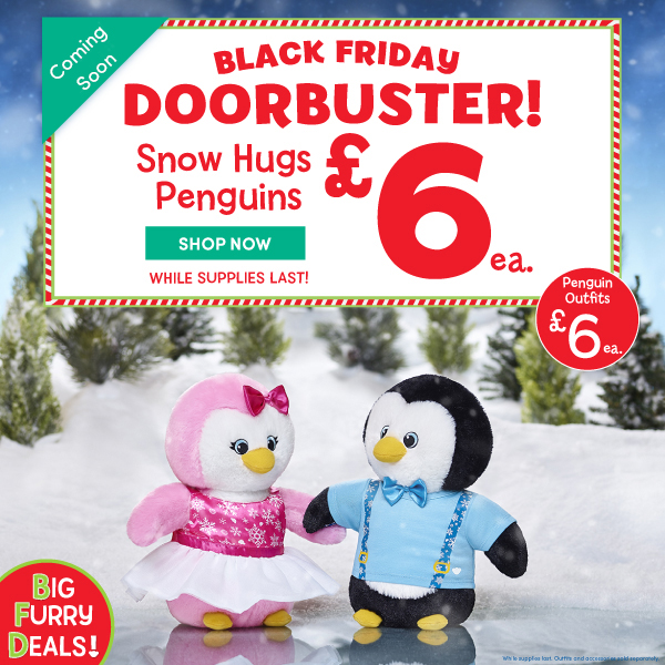 Build-A-Bear Workshop - Black Friday Door Buster