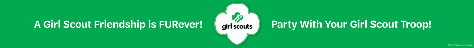 Girl Scouts Party Banner