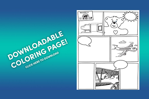 Comic Book DIY - Single page illustrated comic book