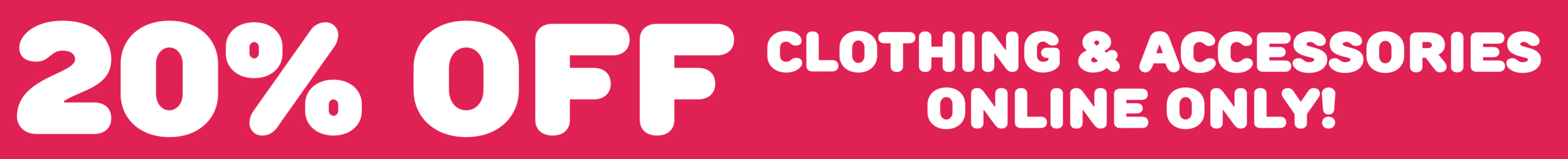 Clothing & Accessories Sale