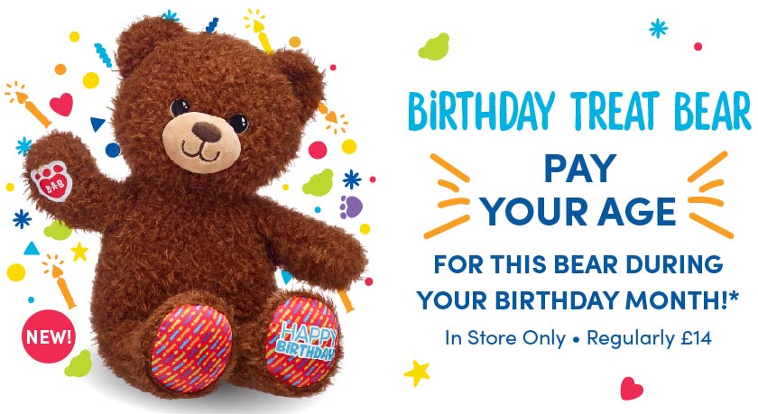 build a bear birthday teddy