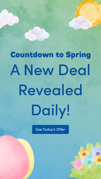Countdown to Spring New Deal Revealed Daily