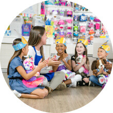 Bithday Party at Build-A-Bear