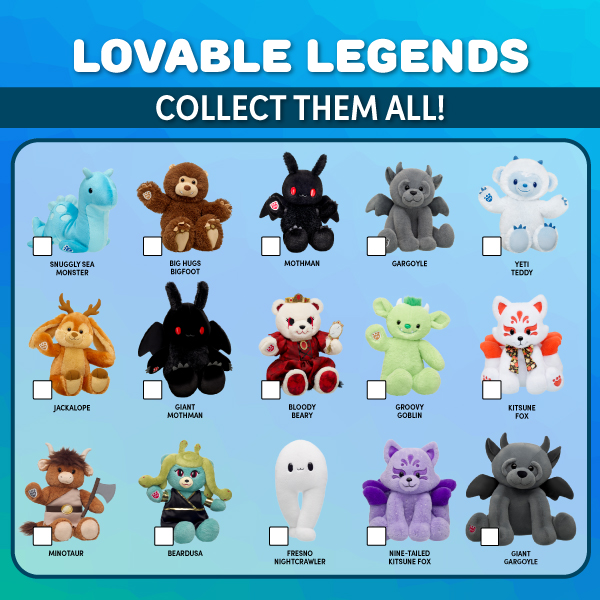 Build-A-Bear Loveable Legends Collector's Guide 2026