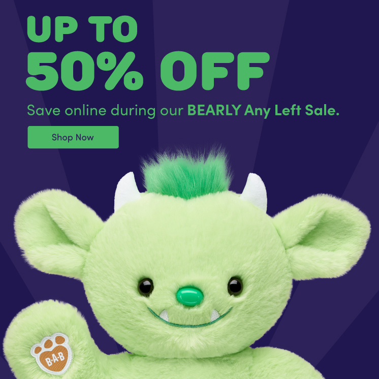 Up to 50% Off - Bearly Any Left Sale