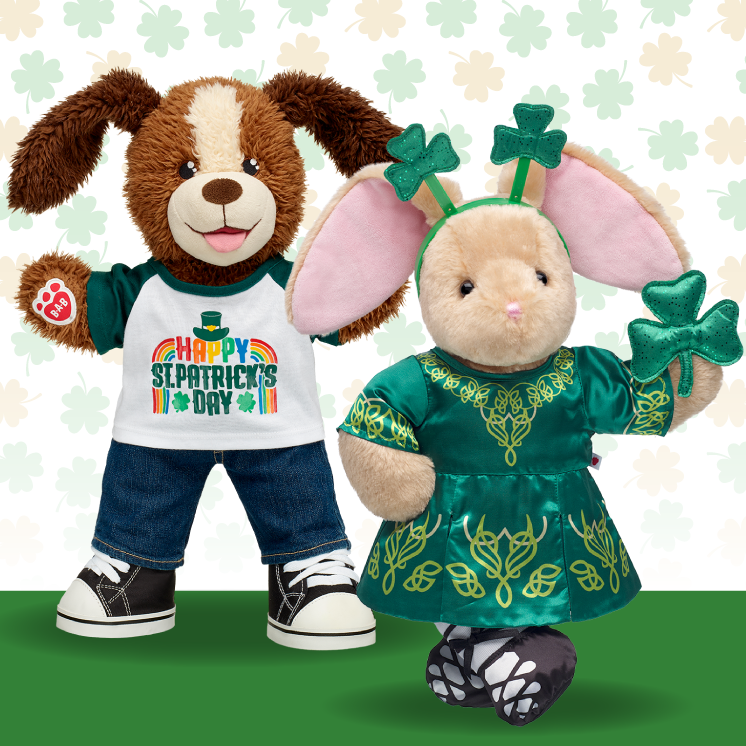 Build A Bear Bear Cave St Patrick's Day