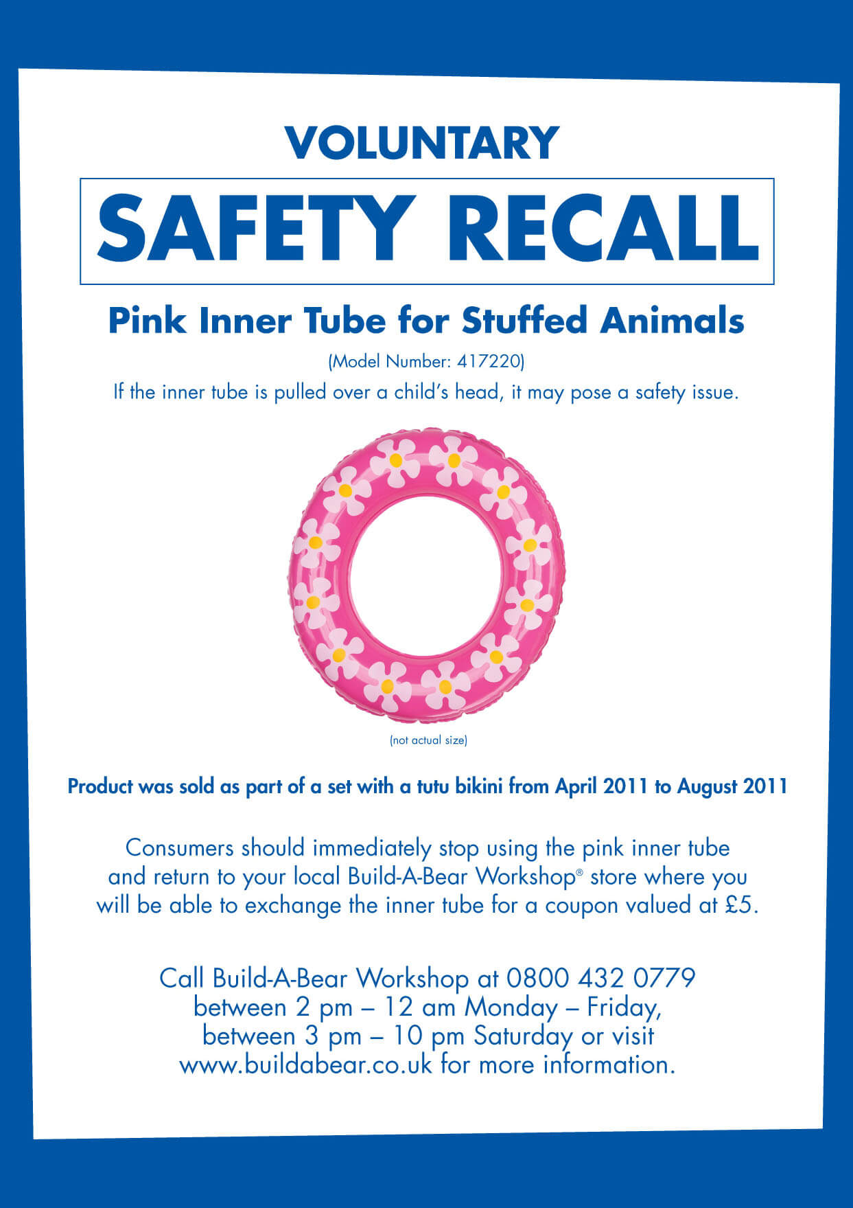 Product Safety Recalls