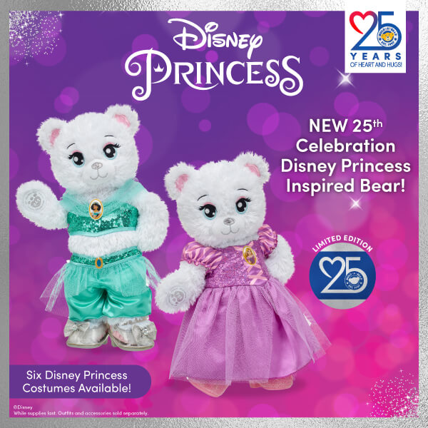 Princess - Disney - Build-A-Bear 25th Anniversary Collection