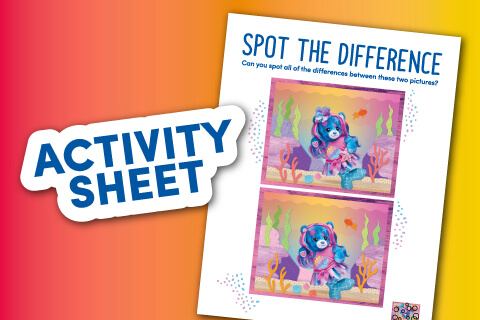 Two images with differing elements
