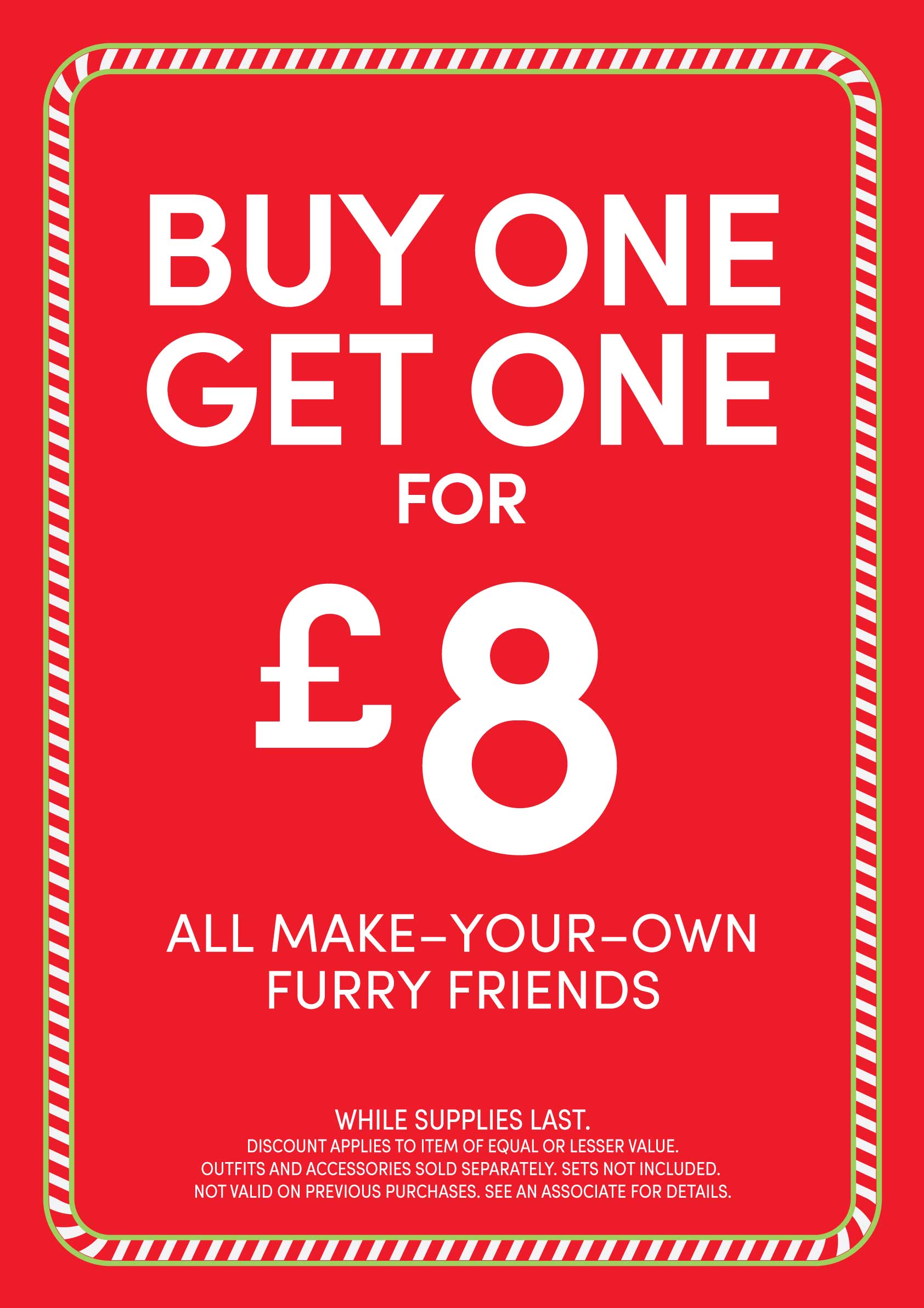 Build-A-Bear Workshop - Buy One, Get One £8