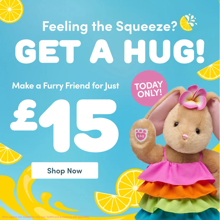 &pound;15 Furry Friends in Stores & Online TODAY ONLY!