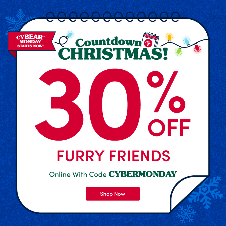 Countdown to Christmas 30% off Furry Friends