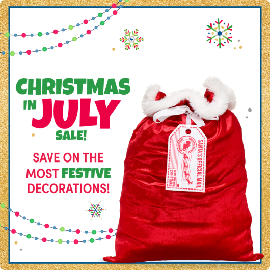 Christmas in July Decor Sale