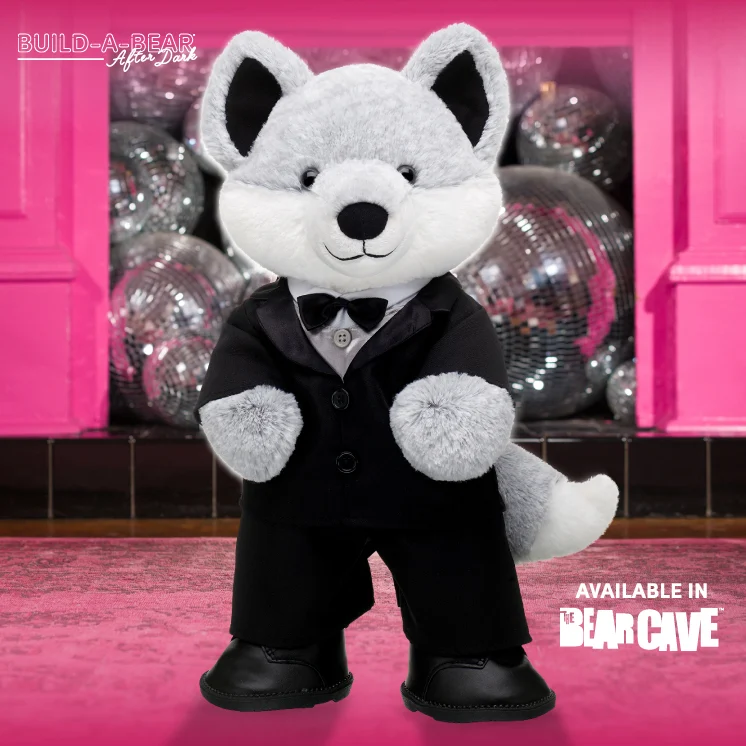Build A Bear Silver Fox