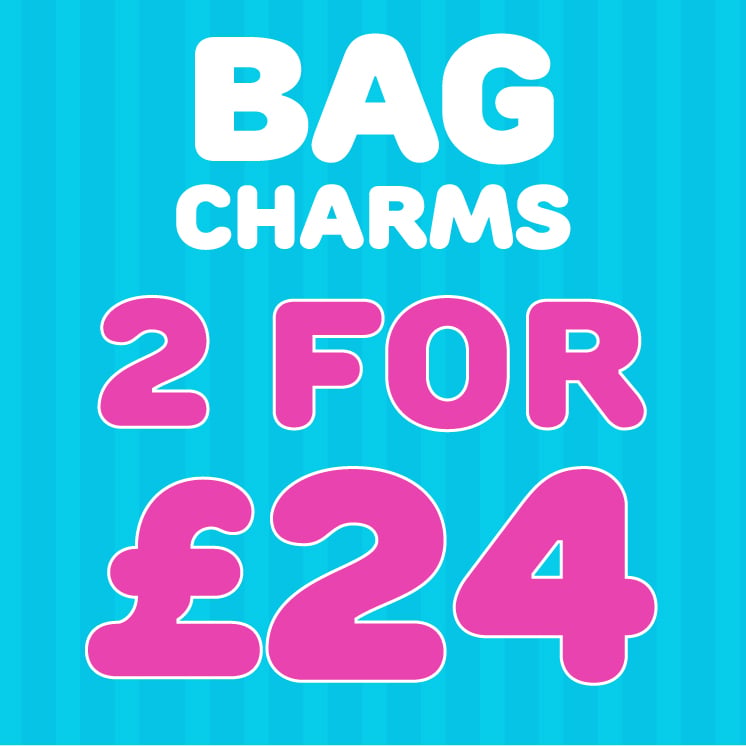 BAG CHARMS 2 FOR &pound;24