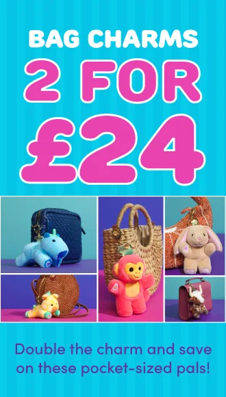 BAG CHARMS 2 FOR &pound;24