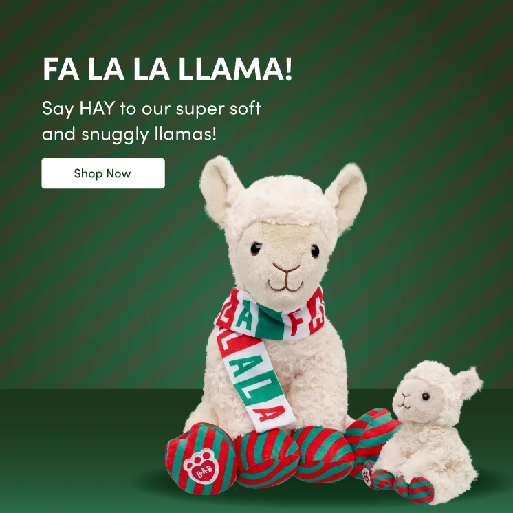 Fa la la LLama Plush Duo