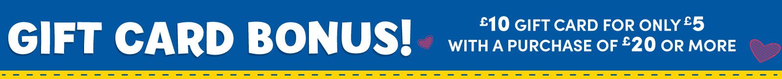 Gift Card Up Sell Banner