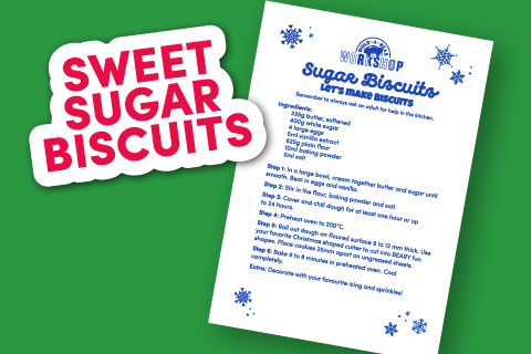 Sweet Sugar Biscuits