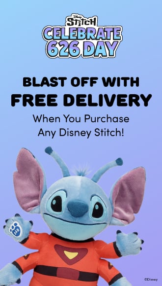 FREE Delivery With Purchase of Any Disney Stitch