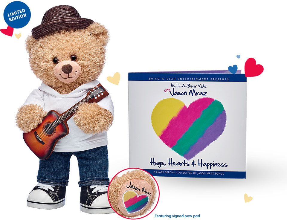 Jason Mraz Bear And CD