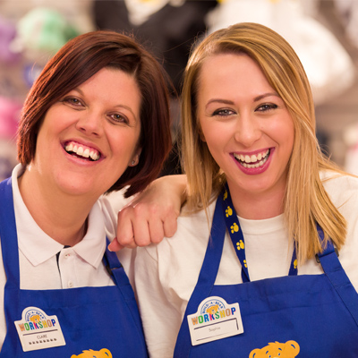 Build-A-Bear Employees Smiling