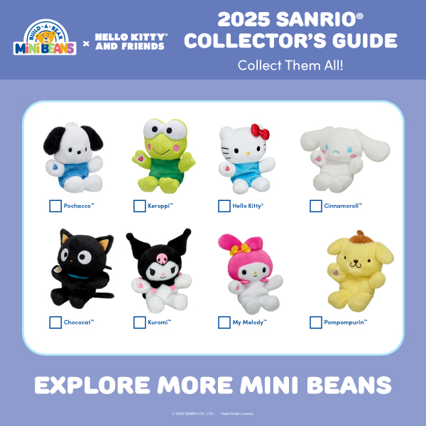 Build-A-Bear Mini Beans Collector's Guide